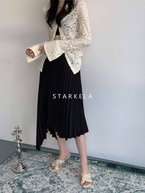 Cross Braided Slip On Heel